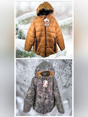 NWT - Canada Weather Gear Reversible Printed Sherpa Jacket